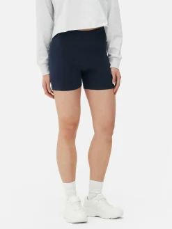 Online Yogashorts Mit Hohem Bund, 2er-Pack Damen Shorts