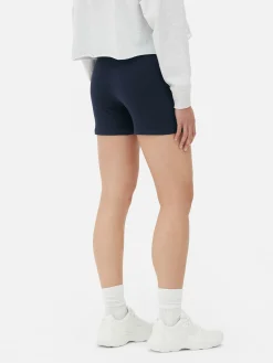 Online Yogashorts Mit Hohem Bund, 2er-Pack Damen Shorts