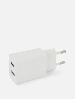 Outlet Zweipoliger USB-Stecker Ladegeräte