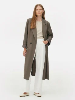 Sale Zweireihiger „The Edit“ Duster-Mantel Damen Jacken Und Mäntel